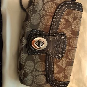 Coach wristlet
